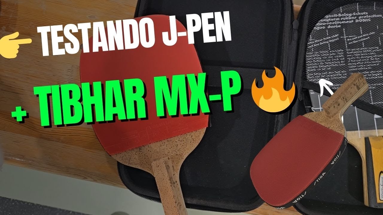 👉 Testei uma Caneta Japonesa (J-Pen) do AliExpress | Vale a Pena? (Palio 8603+ Tibhar Evolution-Mxp)