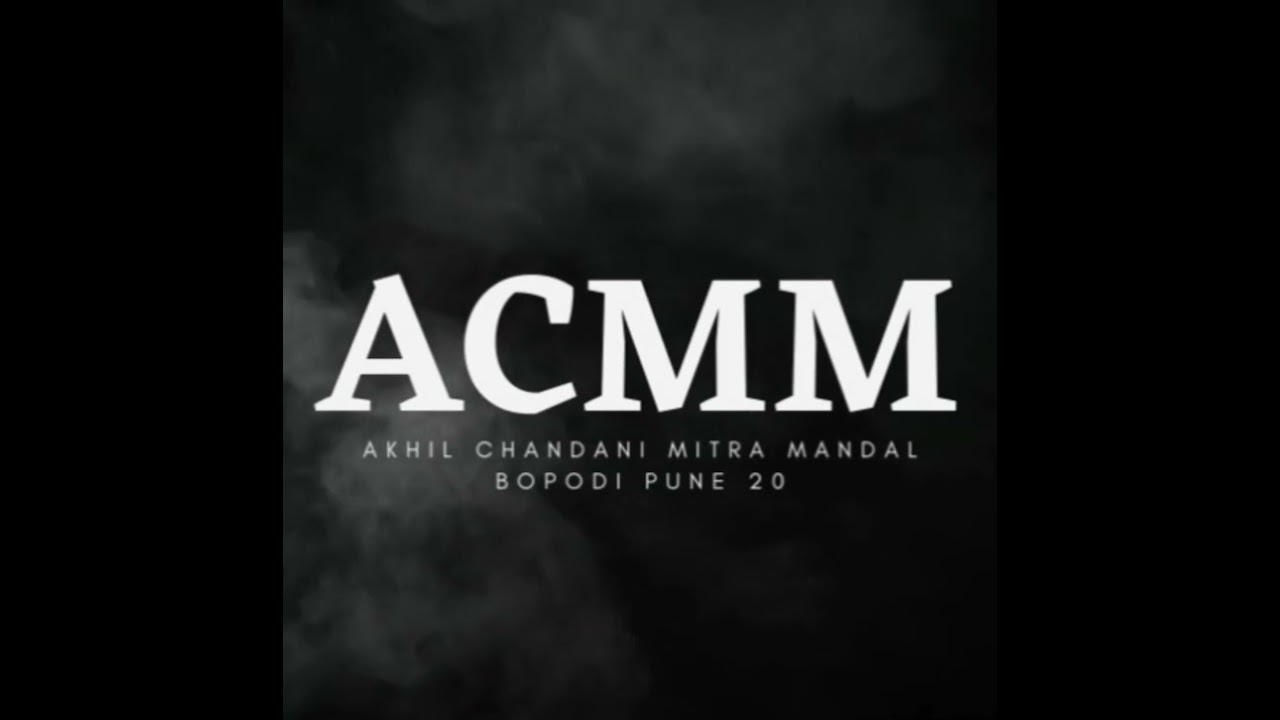 Akhil Chandani Mitra Mandal Bopodi Pune 20 (Acmm Boys) New Trance 2023 By Dj A.kez & Dj Mrx...