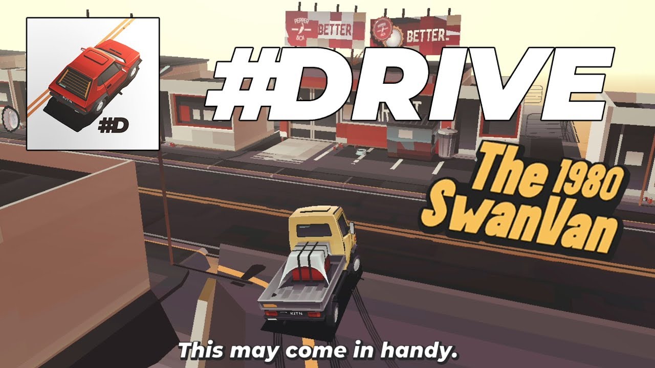 #DRIVE Game The 1980 SwanVan Android IOS Gameplay Walkthrough