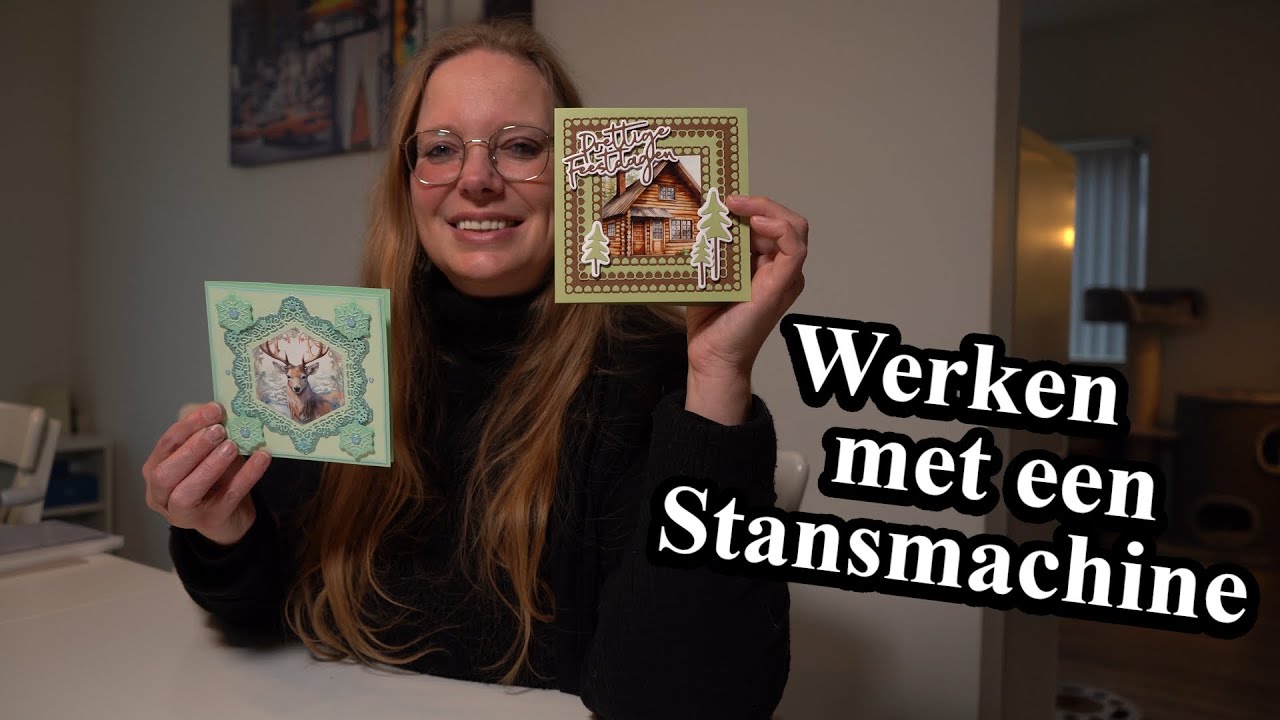 Kaarten maken met een stansmachine