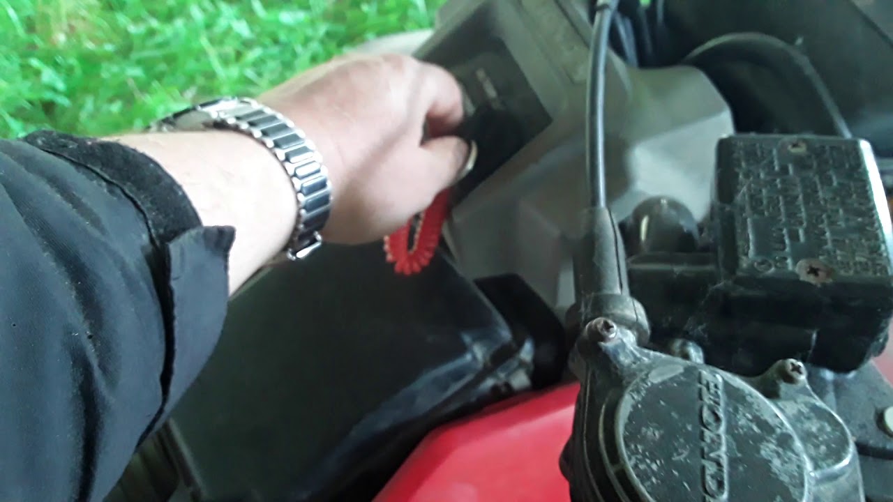 89 Honda TRX 350D fuel relay replaced