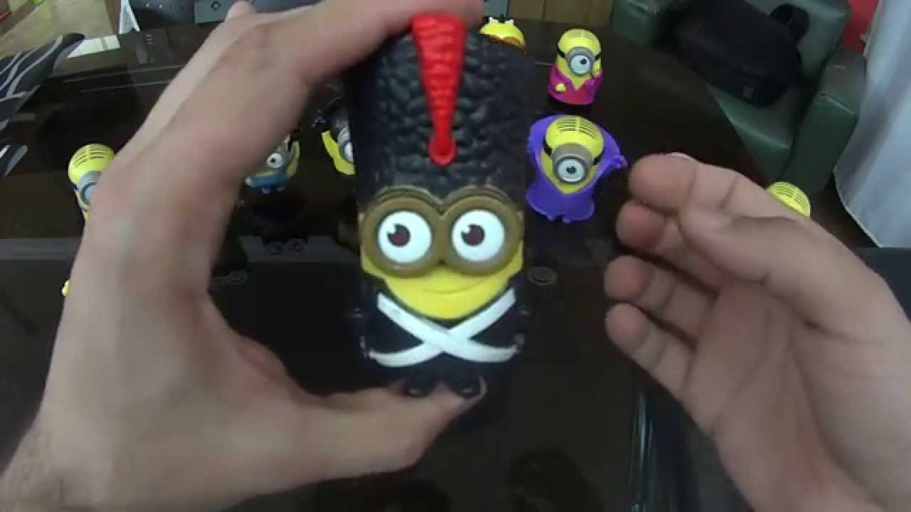 Minions Mc Donald's - Cajita Feliz - 13 minions - Mcdonalds 2015 - movie - juguetes