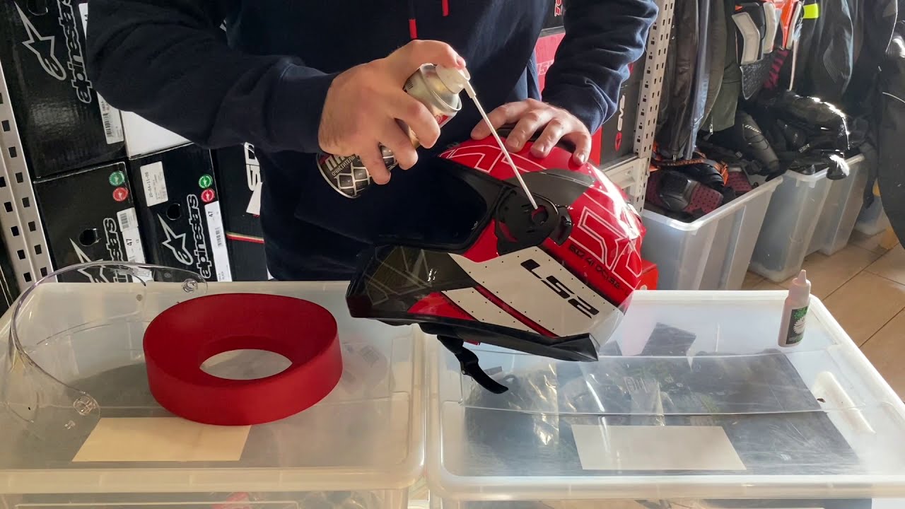 Обслуживание шлема