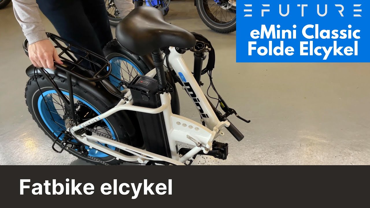 eMini Classic - Fatbike Elcykel fra EFUTURE
