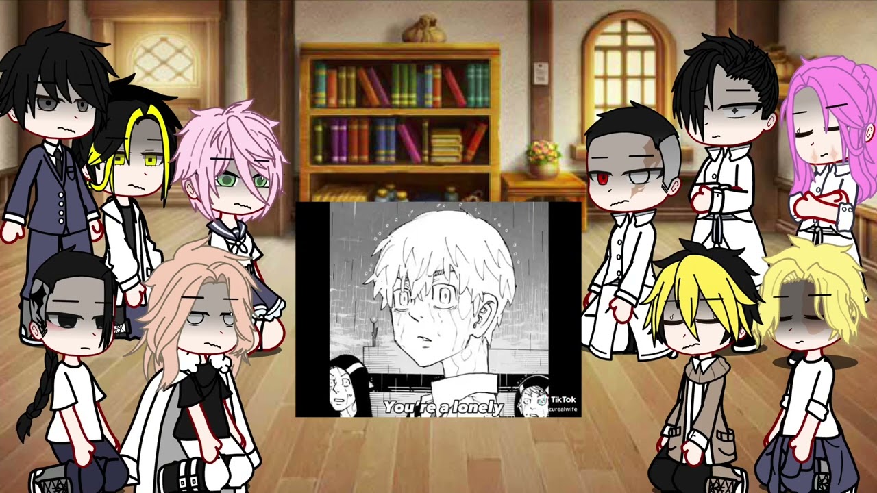Tokyo revengers react to takemichi angst#tokyorengers#spoliers