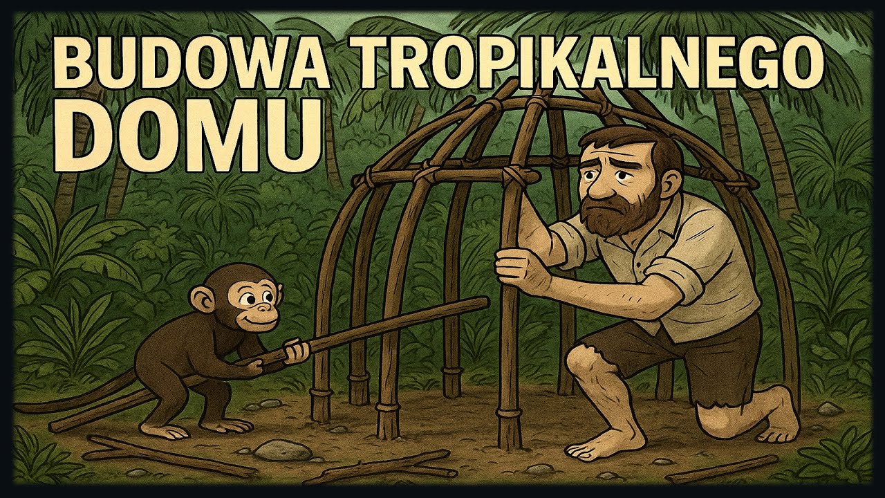 #9 Card Survival - Wcielamy się w Robinsona Crusoe! - Budowa Tropikalnego Domu w sercu Jungli!