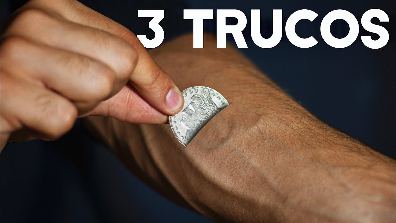 3 TRUCOS DE MAGIA CON MONEDAS