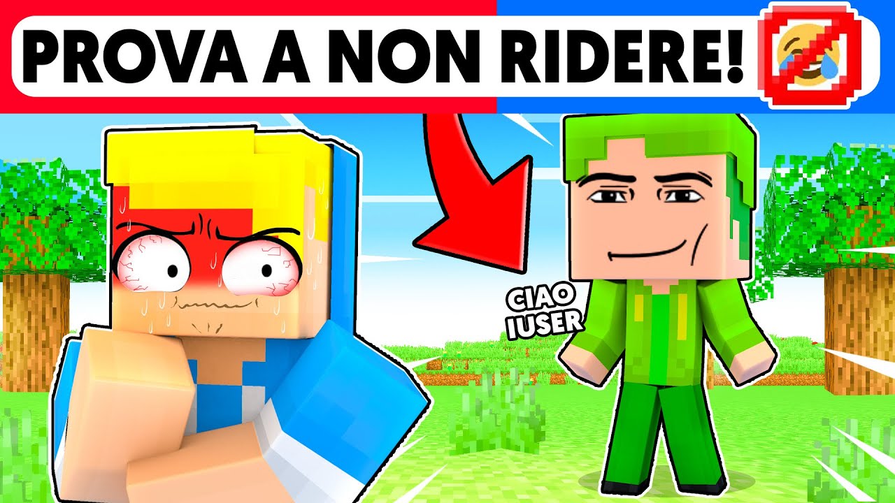 Minecraft Ma PROVA A NON RIDERE IMPOSSIBILE...