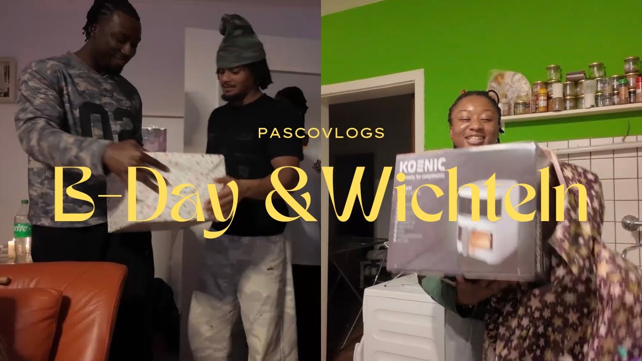Niemand wurde enttäuscht?!🤔| B-Day🎂 & Wichteln🎁 - Vlog #11