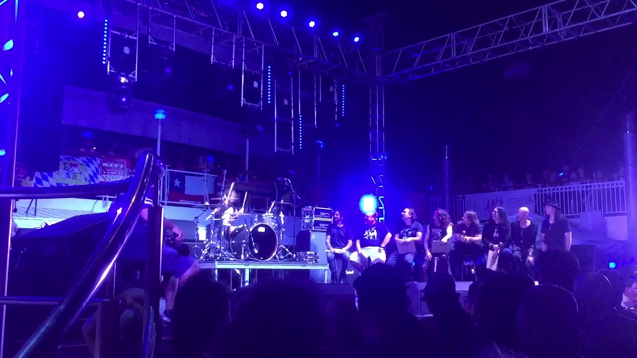 Kiss Kruise 8 (Hate) - Drum off w/Eric Singer