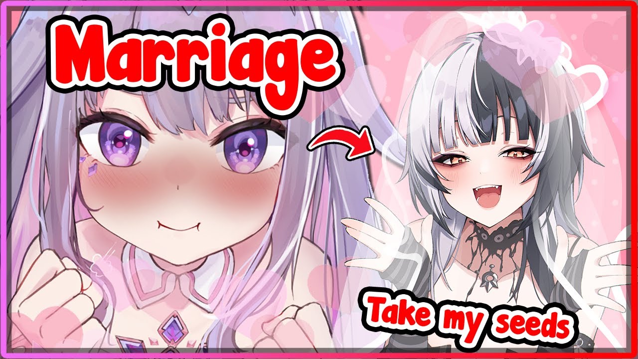 [ENG SUB/Hololive] Biboo finally got married with her sweetheart, Shiori Nyavella