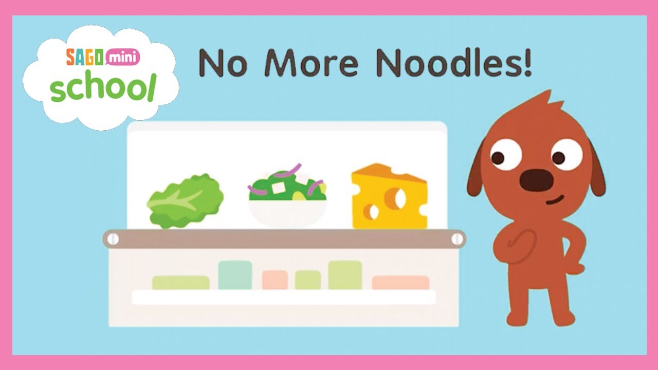 Sago Mini School (Kids 2-5) - ⭐Episodes No More Noodles | Best App for Kids⭐