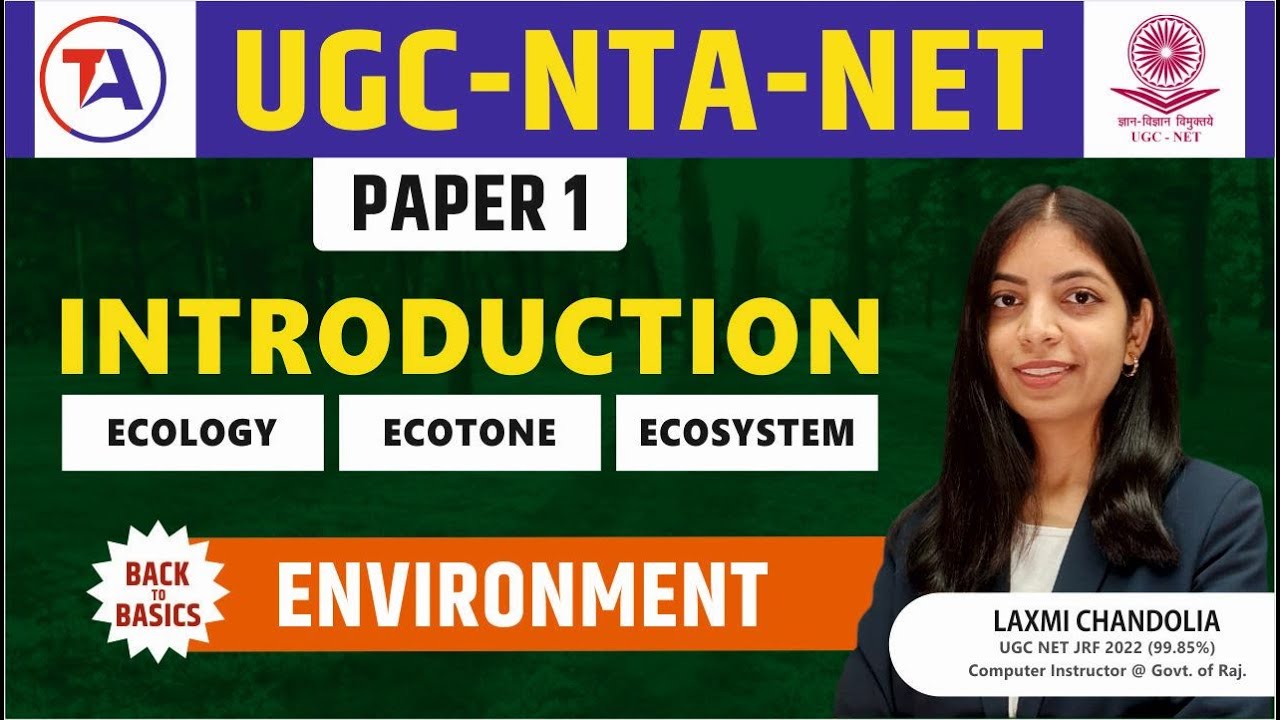 UGC NET Paper 1 Environment | Introduction | UGC NET December 2023 | by Target Abhi