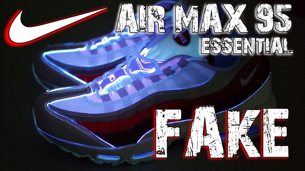 Nike Air Max 95 Essential. FAKE c AliExpress. Как отличить. Asker