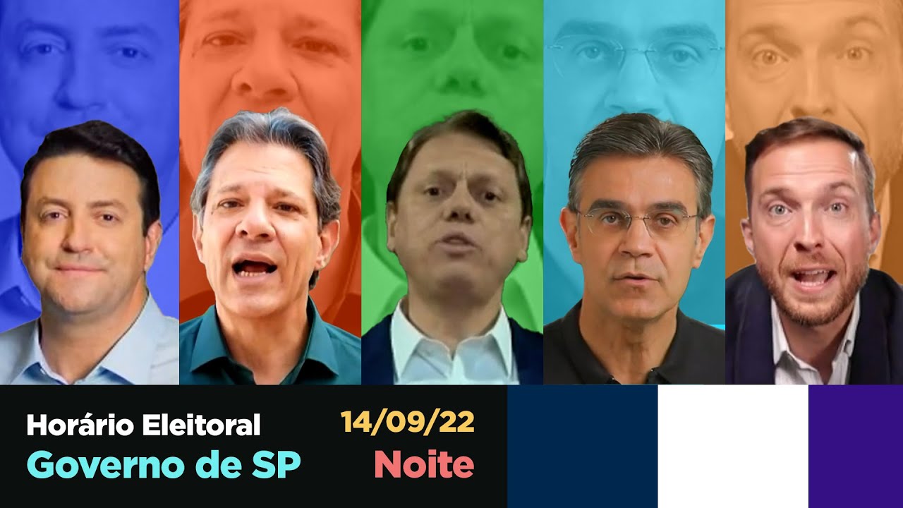 Falando de absorventes, Rodrigo Garcia foca no eleitorado feminino em programa na TV