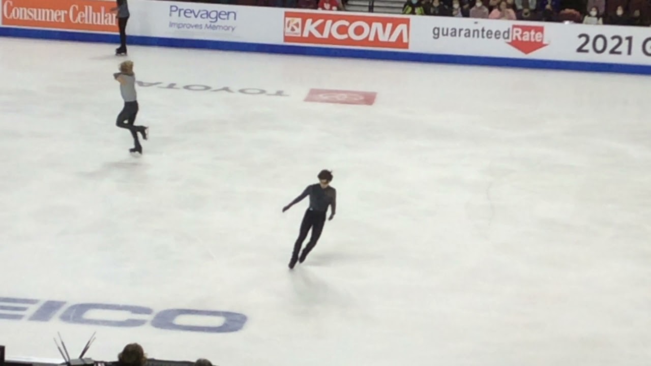Skate America 2021, Shoma Uno, 10/22/2021 Fri. Official Practice SP Run-Through +, 宇野昌磨　公式練習SP曲かけ+