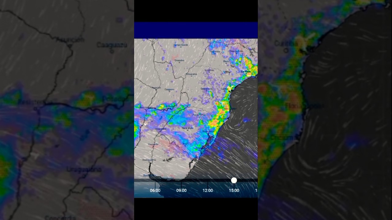 AVISO DE CHUVA E TEMPORAIS NO SUL 08/01/2026 #alerta #clima #chuvas #granizo