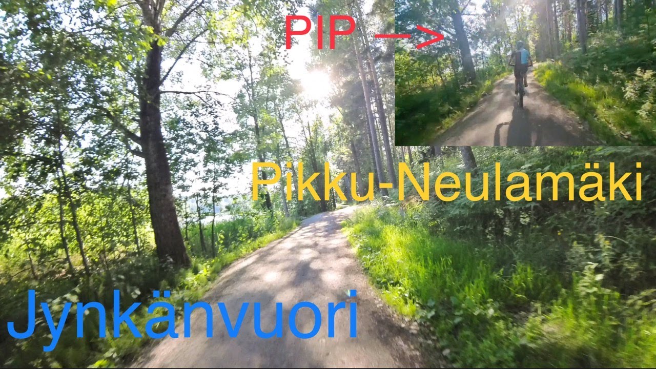 Pyöräilyä Kuopiossa 4K, Jynkänmäki ja Pikku-Neulamäki, tuntemattomampi reitti! 26.6.2024