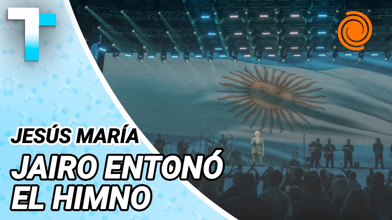 Jairo CANTÓ el HIMNO Nacional Argentino en el Festival de Doma y Folklore