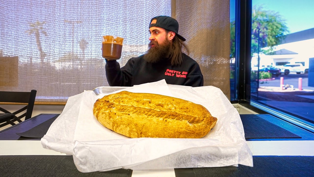 THIS GIANT CORNISH PASTY CHALLENGE IN PHOENIX HAS ONLY BEEN BEATEN FOUR TIMES! | BeardMeatsFood