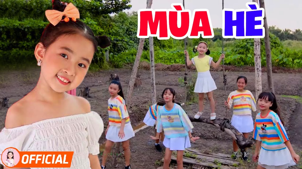 Nhạc Thiếu Nhi Mùa Hè Sôi Động Cho Bé 🐷 Mùa Hè Đến, Mưa Hè 🐖 Bé Candy Ngọc Hà