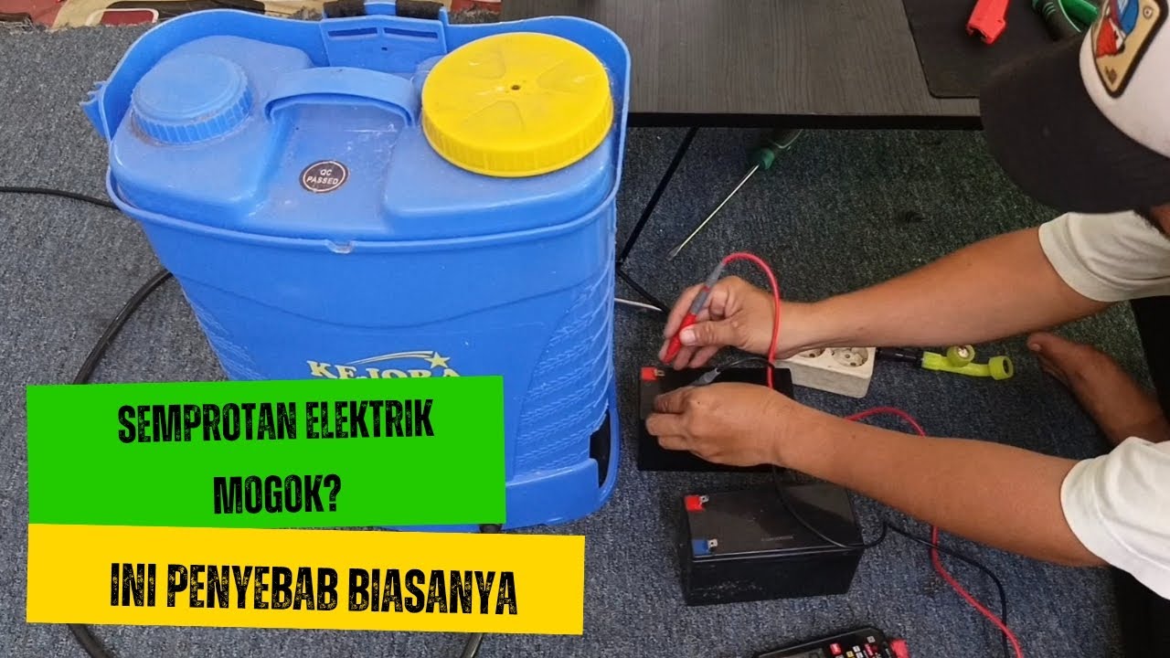 Penyebab Semprotan Elektrik Mogok 