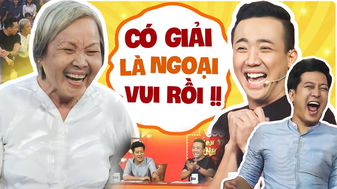SỐC ! NGOẠI Đi Thi CÓ GIẢI LÀ VUI RỒI Khiến Trường Giang Trấn Thành Cười Ra Nước Mắt