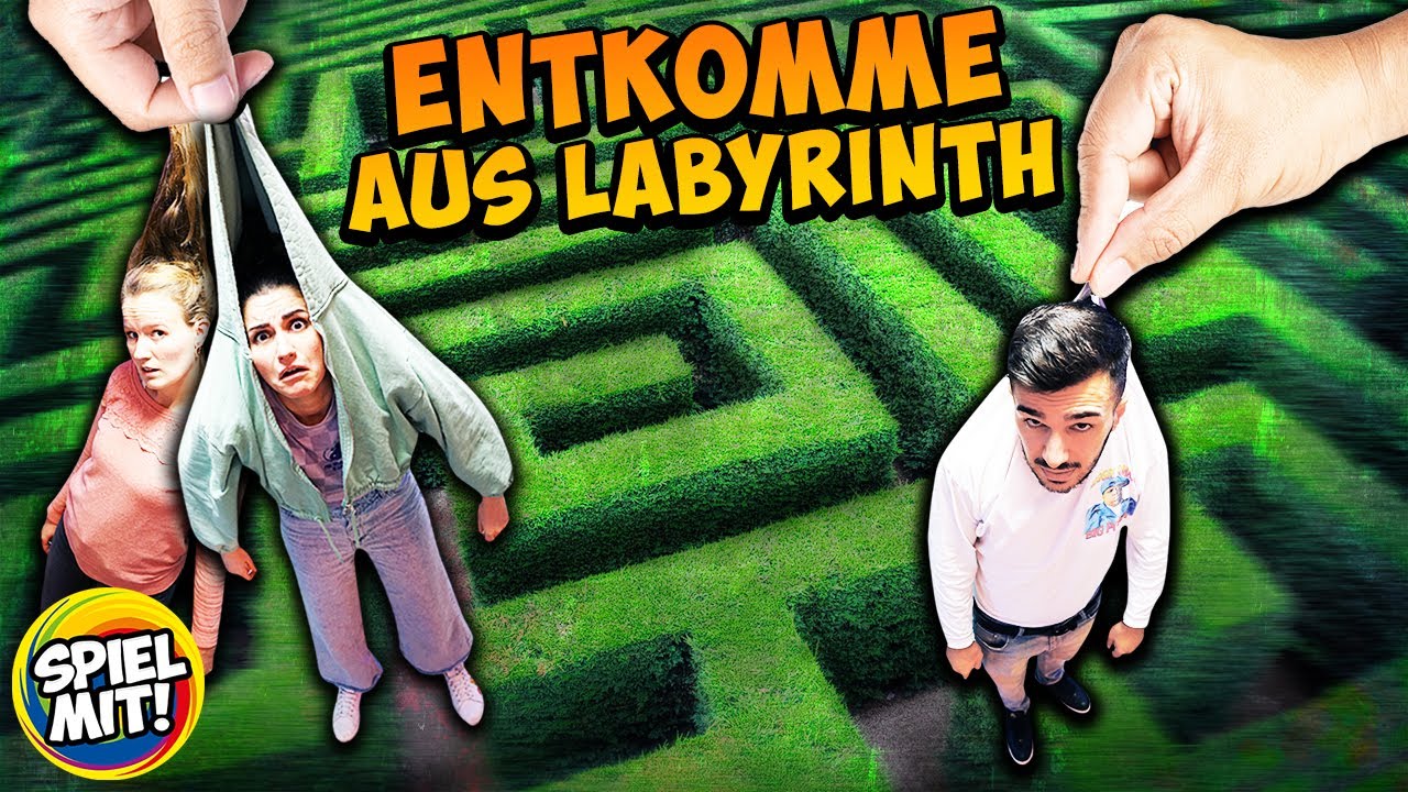 ENTKOMME AUS DEM MAISLABYRINTH! Wer schafft es am schnellsten?! Challenge