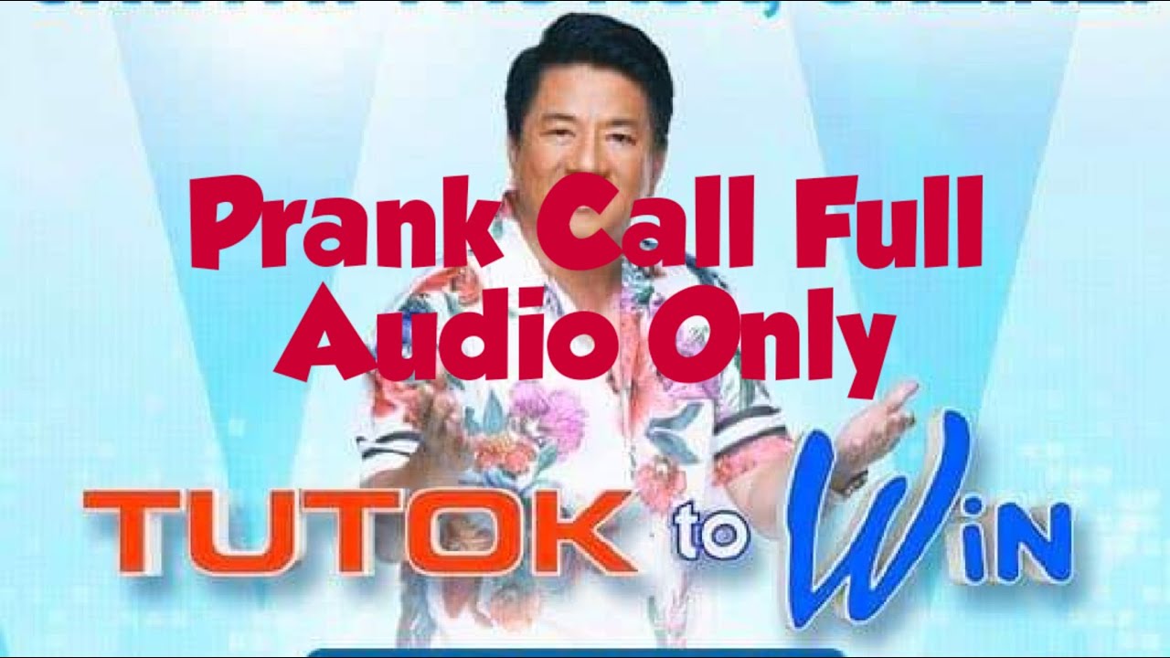 Kuya Wil Prank Call Audio