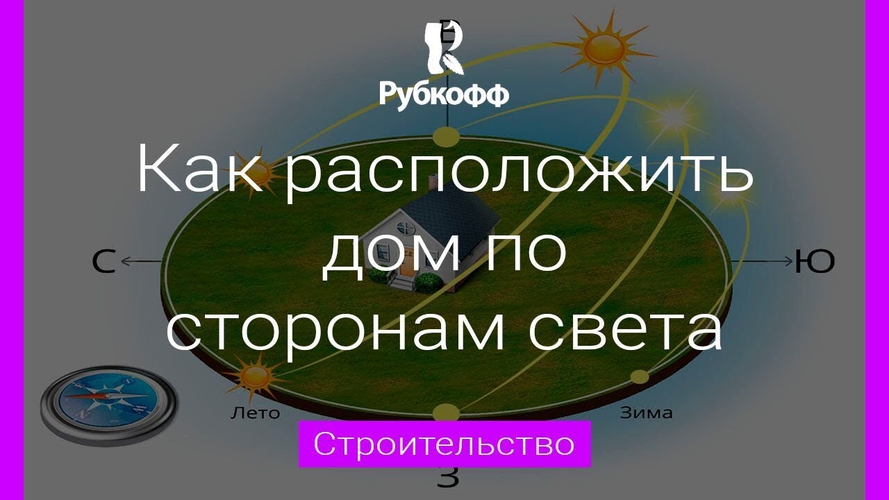 Как расположить дом на участке  по сторонам света - расположение дома? [0+]