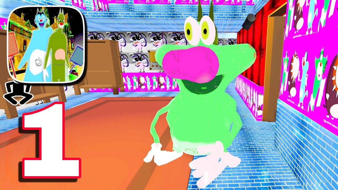 Scary Oggy Granny Mod Horror Games Full Gameplay Walkthrough Part 1