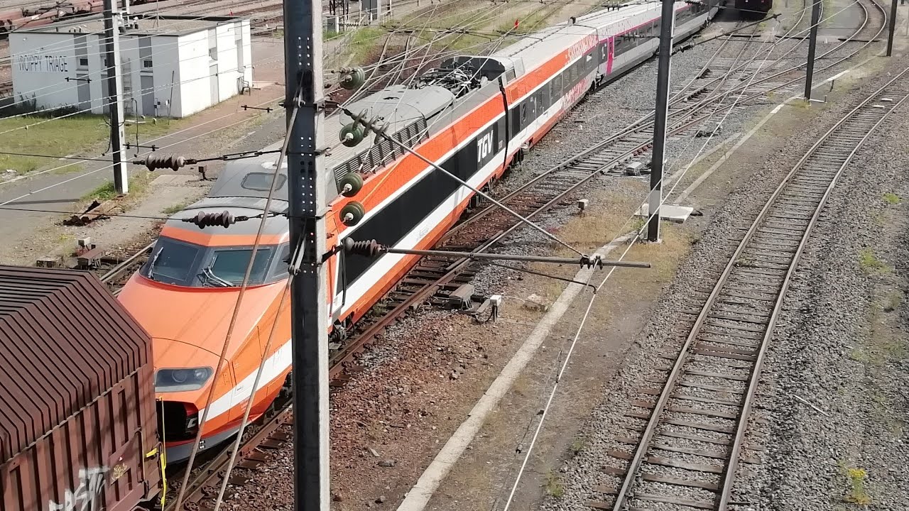 Acheminement du TGV PSE 16