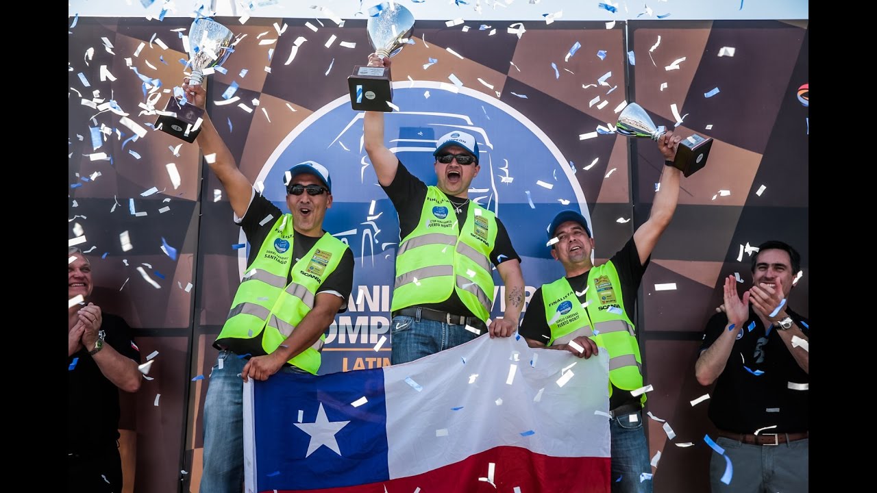 Scania Chile - Final Competencia Mejor Conductor de Camiones Chile 2016