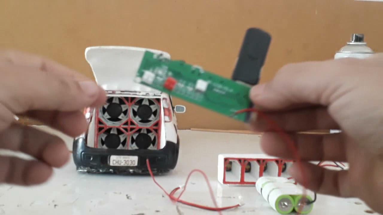PROJETO SOM MINI UNO FINALIZADO
