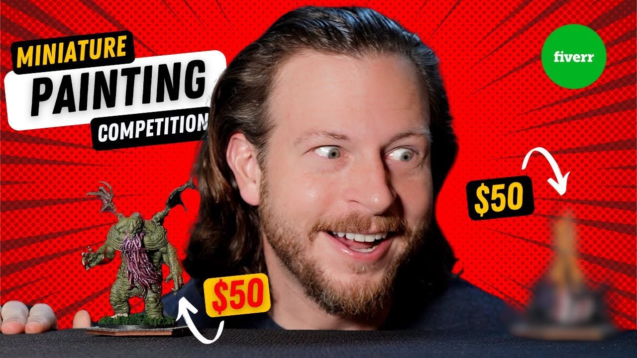 I Paid 6 Fiverr Artists $100 Each to Paint My Board Game Minis - The Results Will Shock You!