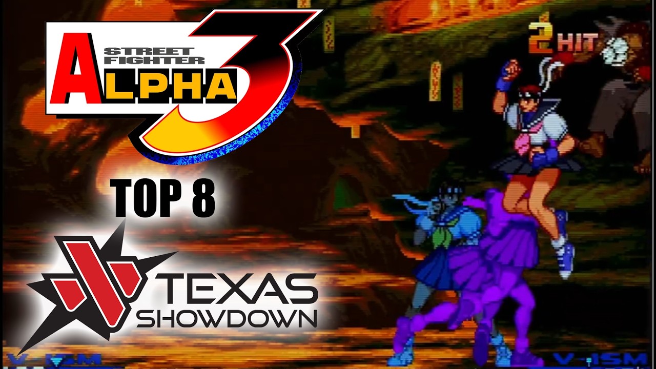 Street Fighter Alpha 3 Top 8 - Texas Showdown 2026