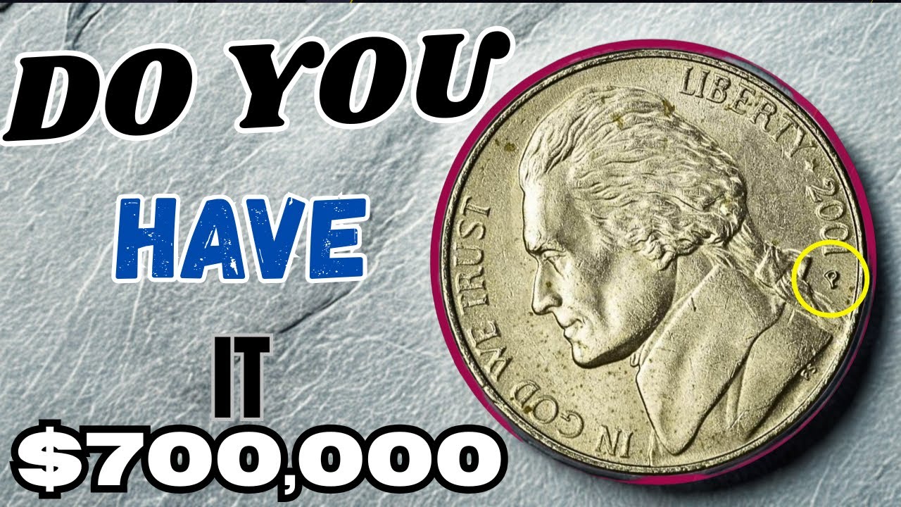 Check Your 2001 Nickel! | Rare Varieties, Full Steps & Die Errors