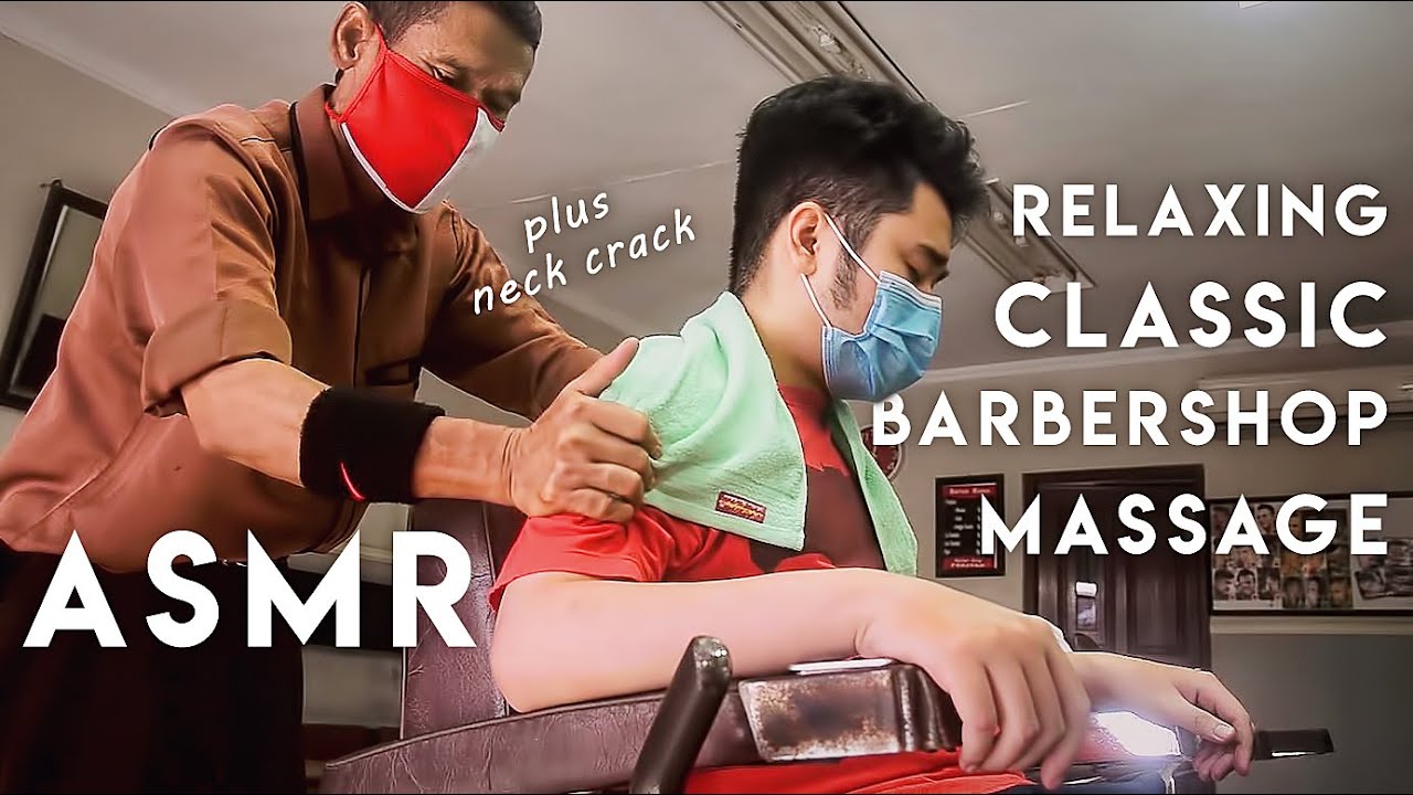 ASMR Relaxing Indonesian Classic Barber Massage
