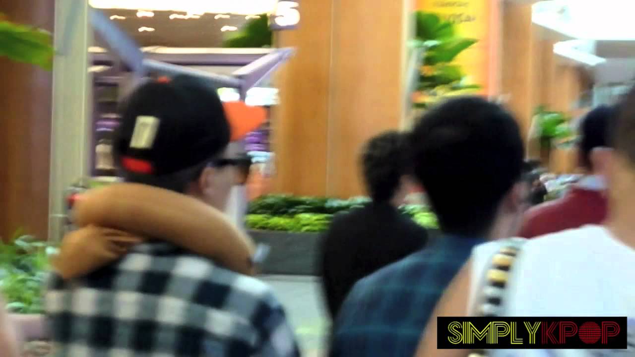 Bigbang GD TOP RI departure from SG to Msia for KMW