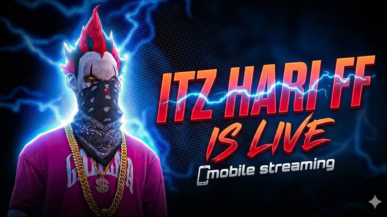 ITZ HARI FF IS LIVE 4V4 COSTUME ROOMS UNLIMITED