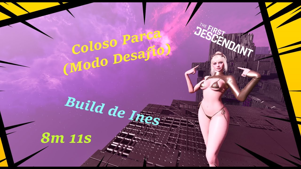 The First Descendant Coloso Parca (Modo Desafío) Build de Ines
