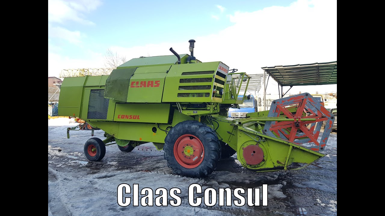 Огляд комбайна Claas Consul