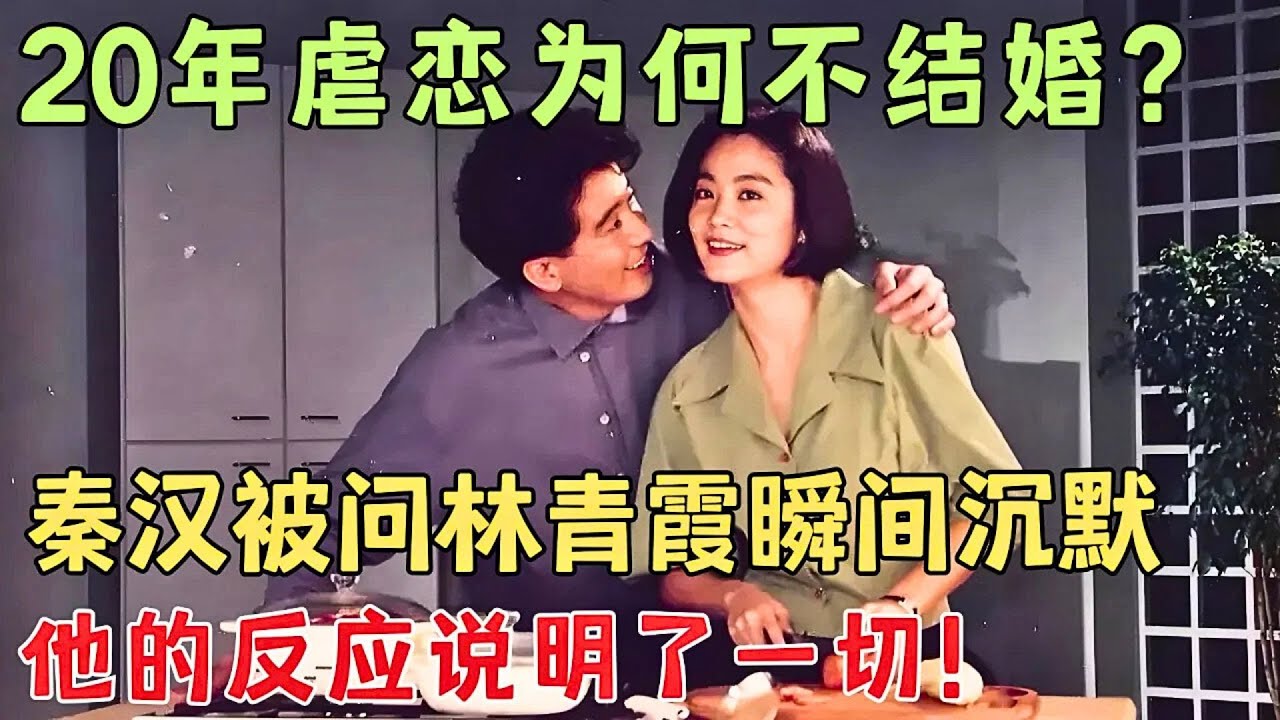 婚内恋上小8岁林青霞，为何在相恋18年后下跪也没能挽回？秦汉被问林青霞瞬间沉默！表情复杂难掩心痛，20年情伤至今未愈？#秦汉 【明星面对面】