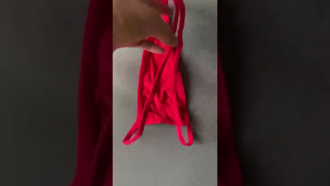 How do make a thong?