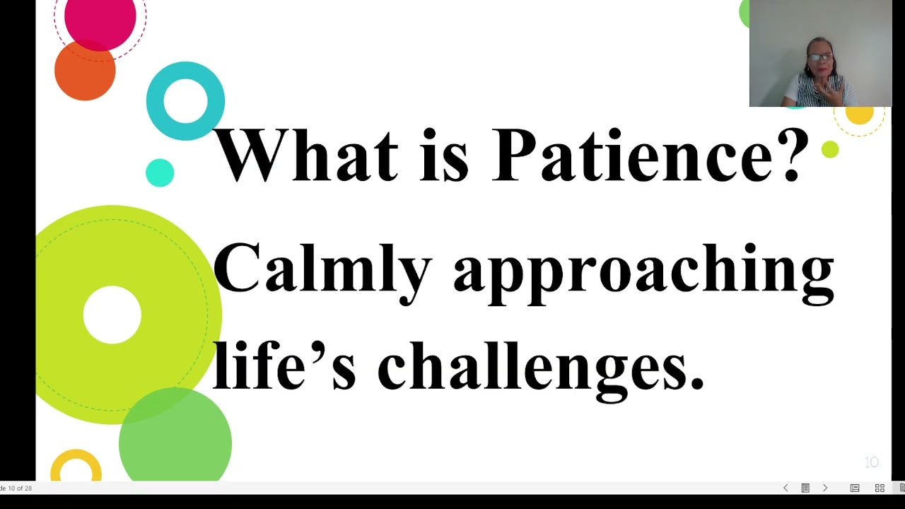 PATIENCE AND INTEGRITY