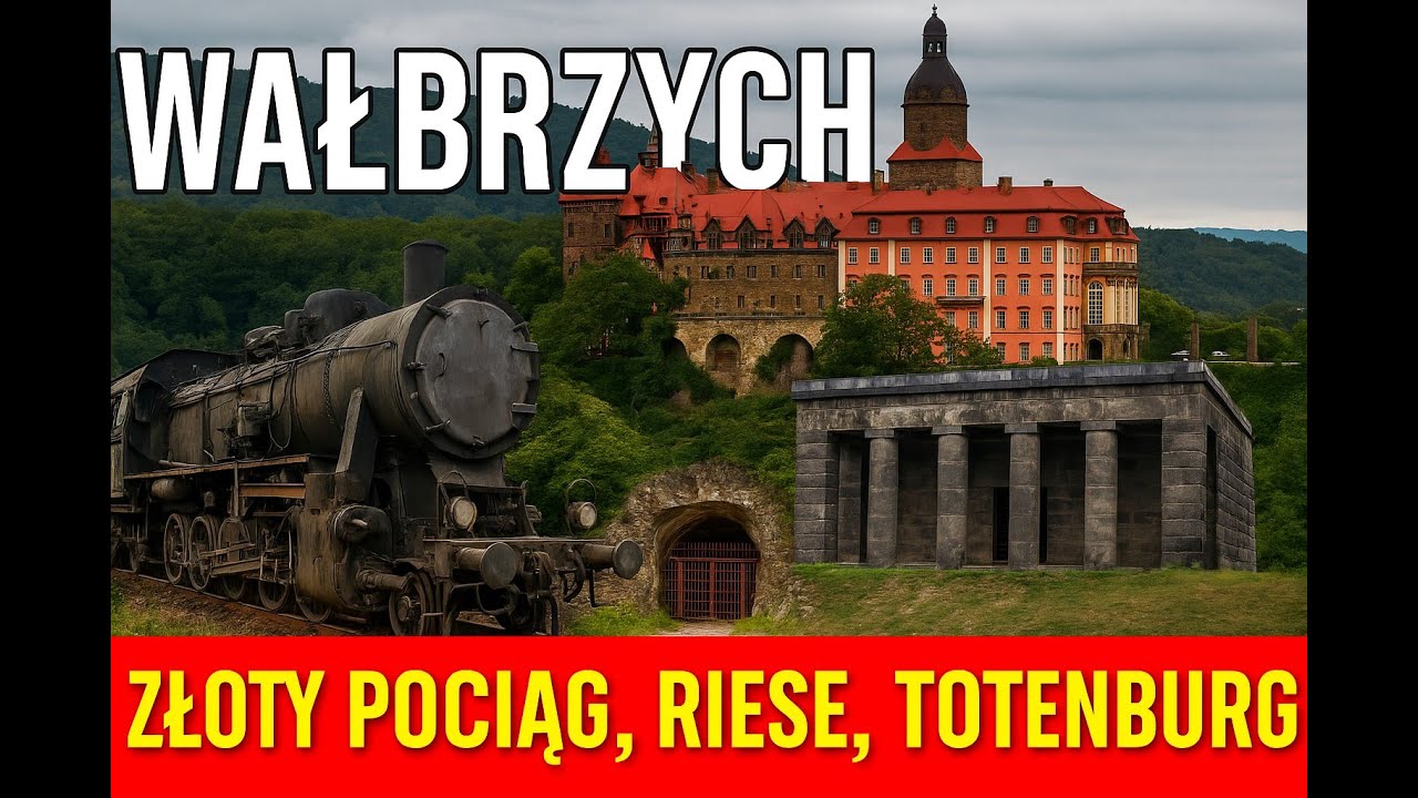 Wałbrzych – Najpiękniejsze Miasto w Polsce? Góry, Zamki, Złoty Pociąg, RIESE, Zamek Książ, Mauzoleum