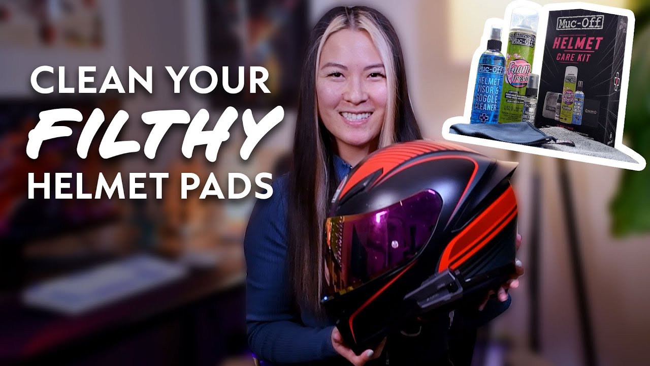 How to Clean the Inside of a Motorcycle Helmet