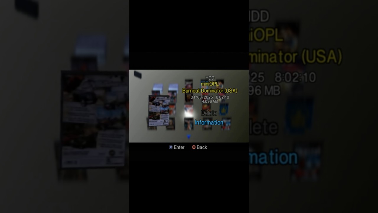 How to replace your PS2's HDD-OSD icons to match PSBBNs DVDs #youtubeshorts #hddosd  #ps2  #tutorial