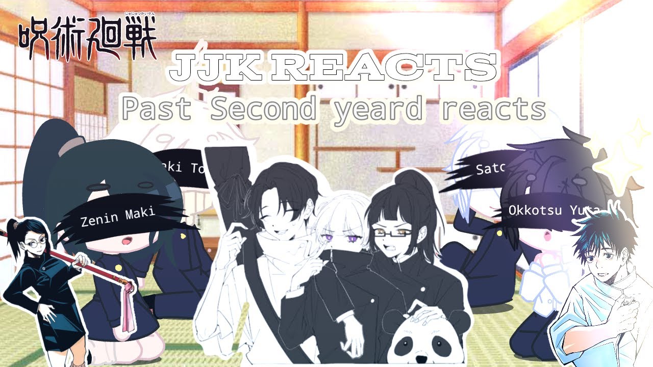 Jujutsu kaisen (past second year - panda) reacts || Lazy😖 || Part 1