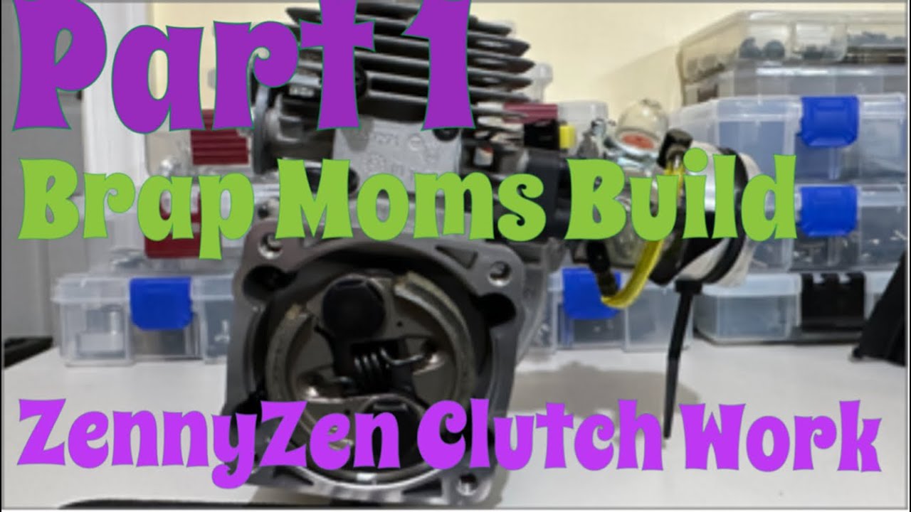 Zenoah G320 Clutch Work & Tech Tips! Brap Moms Rovan 5B Build Part 1.